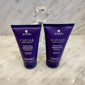 New Alterna Caviar Replenishing Moisture Shampoo & Conditioner Minis